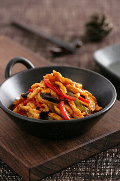 鱼香鸡丝的做法