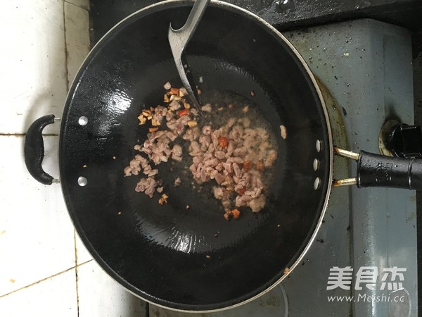 肉末酸菜的做法