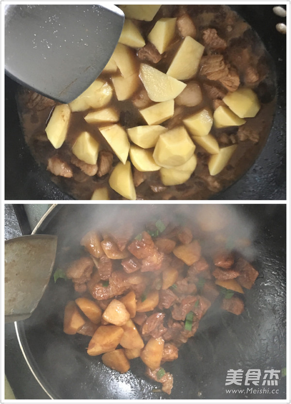 <a href=/shicai/shucai/TuDou/index.html target=_blank><u>土豆</u></a>烧肉的做法