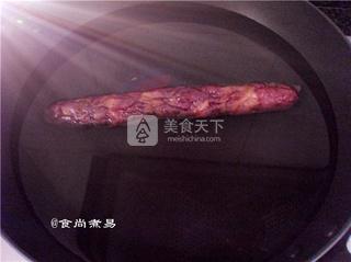 <a href=/shicai/shucai/HangJiao/index.html target=_blank><u>杭椒</u></a>炒腊肠