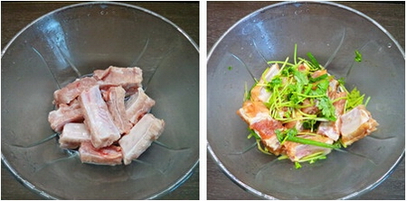 <a href=/shicai/shucai/ShanYao/index.html target=_blank><u>山药</u></a>烧<a href=/shicai/rouqin/PaiGu/index.html target=_blank><u>排骨</u></a>步骤1-2