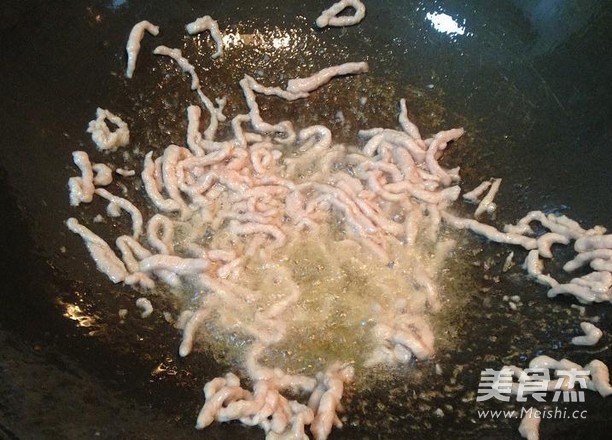 酸笋鱼香肉丝的做法