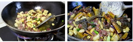 <a href=/shicai/rouqin/HuoTui/index.html target=_blank><u>火腿</u></a><a href=/shicai/shucai/DongSun/index.html target=_blank><u>冬笋</u></a>烧鳝鱼步骤3-4