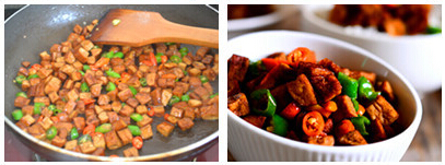 沙茶酱炒香步骤6