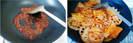 干锅<a href=/shicai/shucai/TuDou/index.html target=_blank><u>土豆</u></a>片步骤9-10