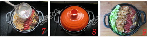 简易煲仔饭步骤7-9