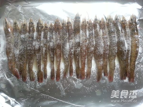 盐烤虾的做法
