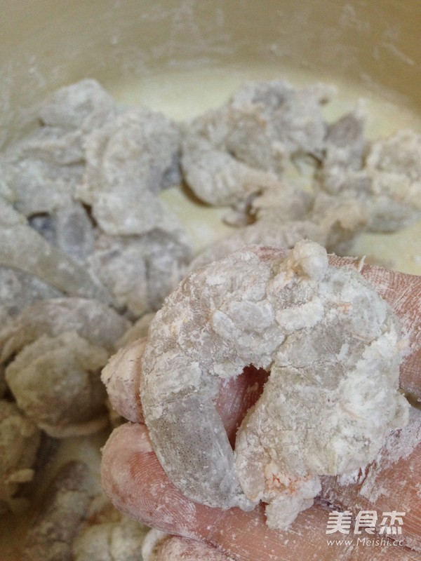 茄汁虾仁的做法