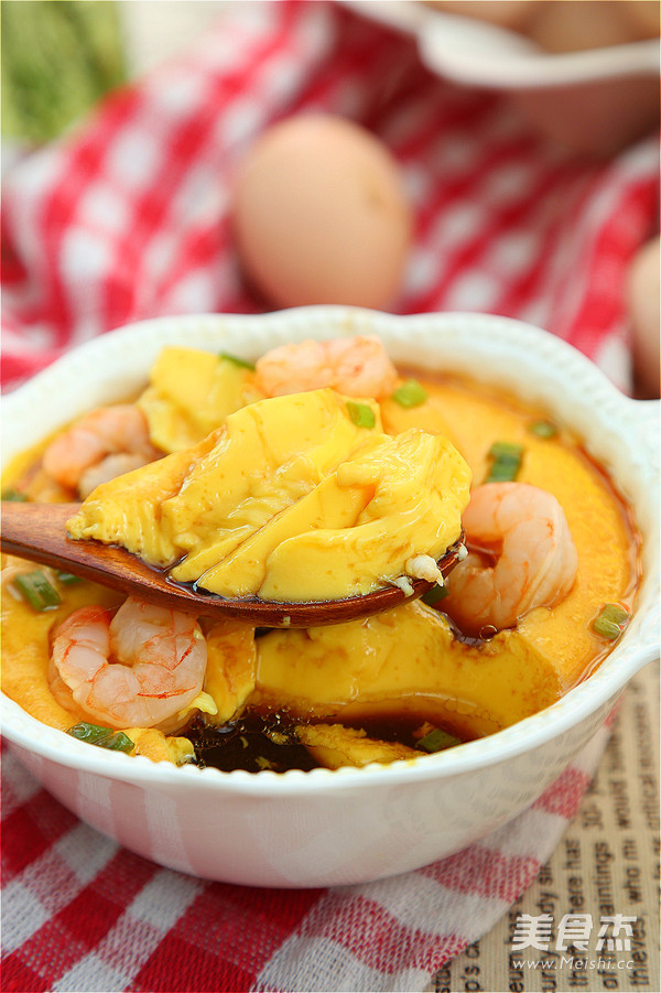 #苏泊尔•蒸汽球釜#虾仁<a href=/shicai/rouqin/JiDan/index.html target=_blank><u>鸡蛋</u></a>羹的做法