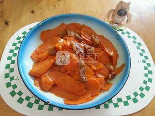 <a href=/shicai/shucai/HongLuoBo/index.html target=_blank><u>红<a href=/shicai/shucai/LuoBo/index.html target=_blank><u>萝卜</u></a></u></a>炒肉