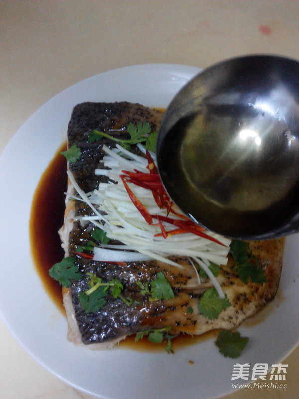 清蒸鱼块的做法