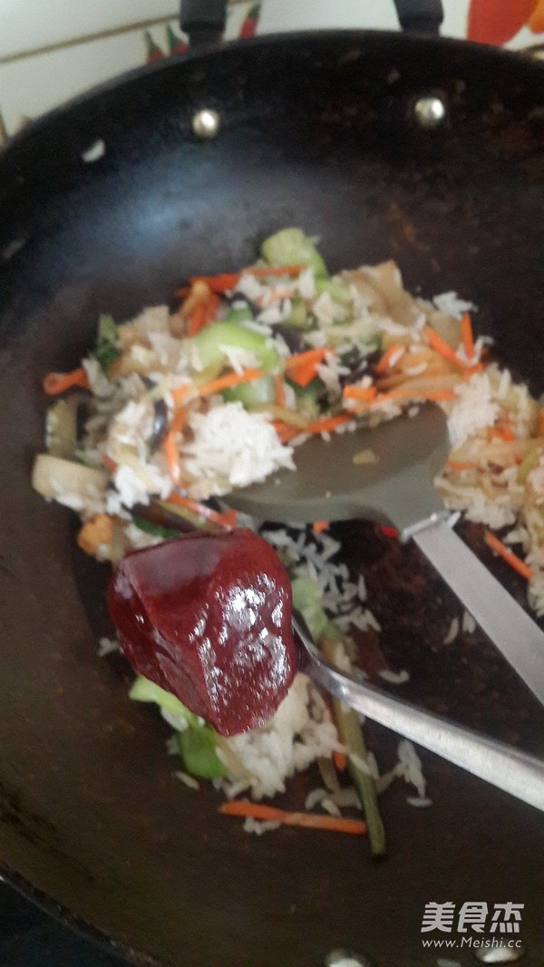 韩式辣酱炒饭的做法