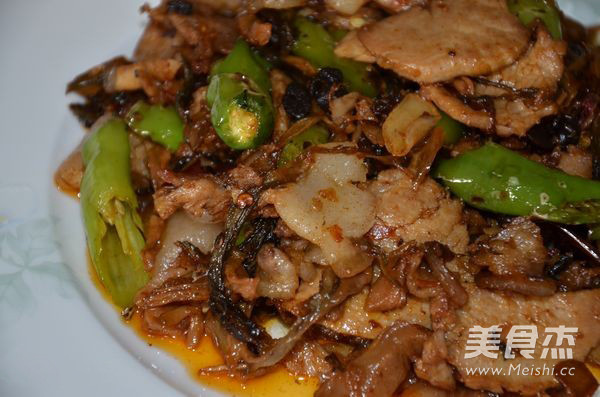 盐菜回锅肉的做法的做法