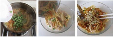 <a href=/shicai/mimian/FuZhu/index.html target=_blank><u>腐竹</u></a>虫草花拌鸡丝步骤7-9