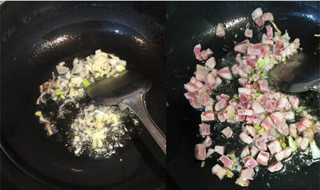 五彩丁炒猫耳朵步骤3