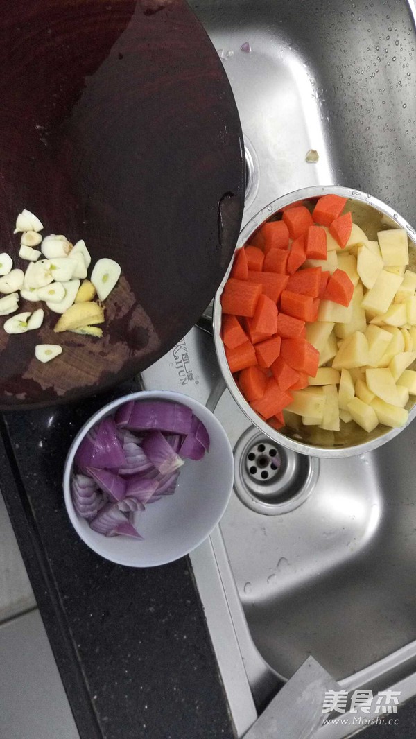 咖喱鸡块的做法