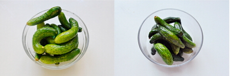 <a href=/shicai/shucai/HuangGua/index.html target=_blank><u>黄瓜</u></a>钮腌菜步骤1-2