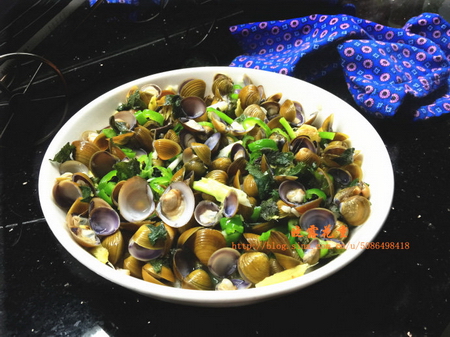 清蒸黄沙蚬的做法