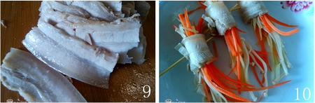蒜泥白肉卷步骤9-10