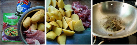 泰式咖喱<a href=/shicai/shucai/TuDou/index.html target=_blank><u>土豆</u></a>步骤1-3