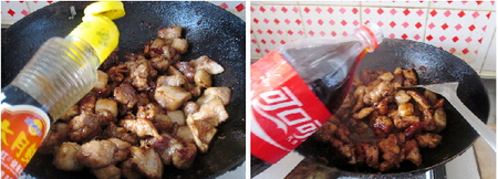 可乐<a href=/shicai/guopin/LiZi/index.html target=_blank><u>栗子</u></a>红烧肉步骤7-8
