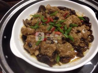 沙茶豉香蒸<a href=/shicai/rouqin/PaiGu/index.html target=_blank><u>排骨</u></a>