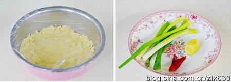 铁锅杂鱼饼子步骤5-6