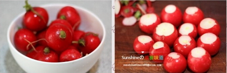 樱<a href=/shicai/guopin/Tao/index.html target=_blank><u>桃</u></a><a href=/shicai/shucai/LuoBo/index.html target=_blank><u>萝卜</u></a>花步骤1-2