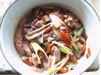 肝腰合炒的做法 美味飘香味道棒