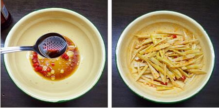 红油脆笋步骤7-8