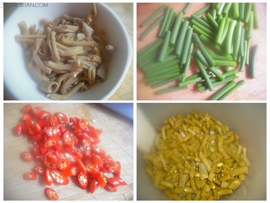 香辣<a href=/shicai/rouqin/YaChang/index.html target=_blank><u>鸭肠</u></a>酸爽开胃做法  