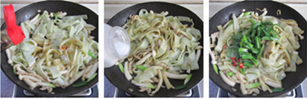 三鲜炒豆丝步骤7-9