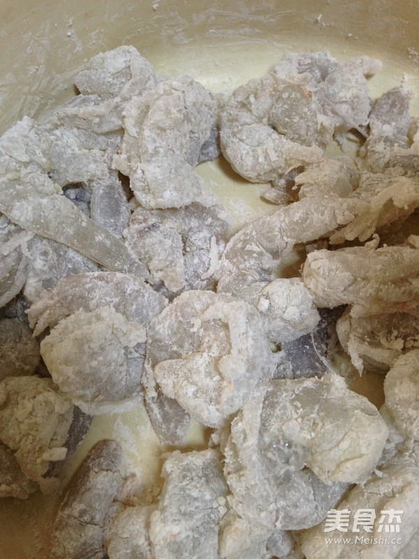 茄汁虾仁的做法