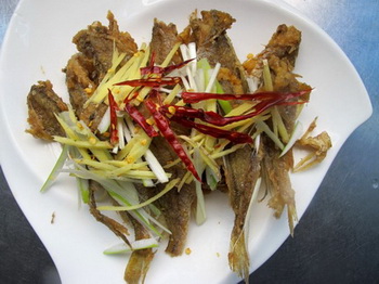 回锅豉油小黄花步骤5