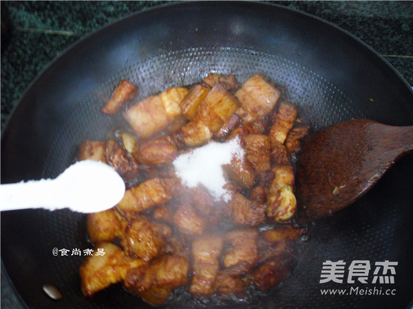 #六月鲜#菜干红烧肉的做法