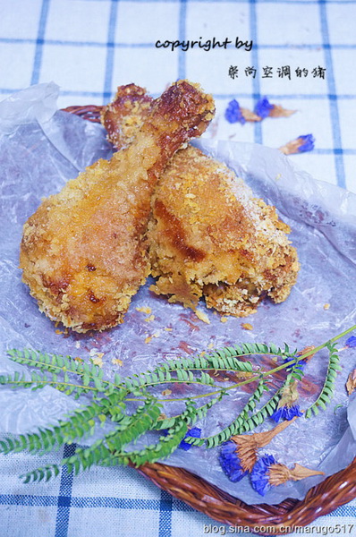 香脆炸<a href=/shicai/rouqin/JiTui/index.html target=_blank><u>鸡腿</u></a>的做法