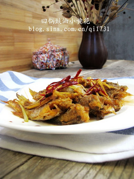 回锅豉油小黄花的做法