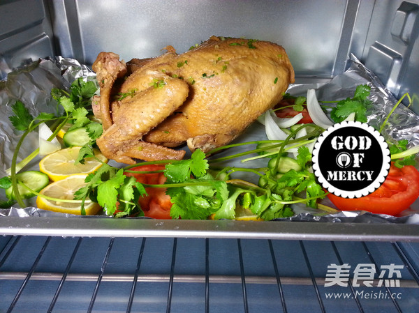 【#感恩节#中式创意大餐】<a href=/shicai/shucai/HuiXiang/index.html target=_blank><u>茴香</u></a>烤鸡的做法