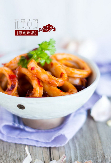 辣炒<a href=/shicai/shuichanpin/YouYu/index.html target=_blank><u>鱿鱼</u></a>圈