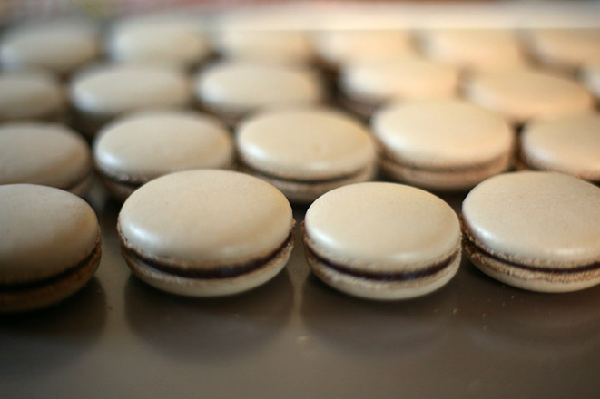 可可马卡龙的做法