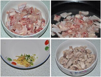 <a href=/shicai/mimian/XiaoMi/index.html target=_blank><u>小米</u></a>椒爆炒小公鸡步骤1-4