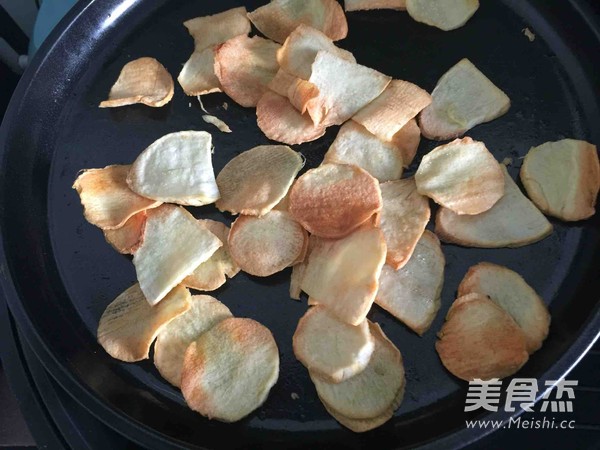 炸茨菰片的做法