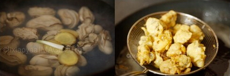 金蠔猪手避风塘步骤5-6