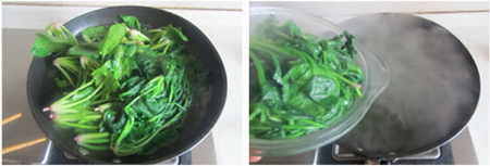 <a href=/shicai/shucai/BoCai/index.html target=_blank><u>菠菜</u></a>烩<a href=/shicai/shuichanpin/YuWan/index.html target=_blank><u>鱼丸</u></a>步骤3-4