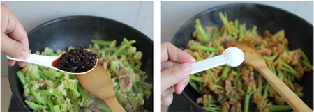 下饭菜干锅<a href=/shicai/shucai/CaiHua/index.html target=_blank><u>菜花</u></a>步骤9-10