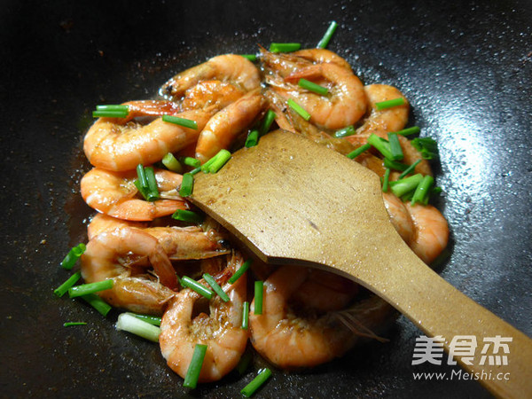 沙茶酱鲜虾的做法