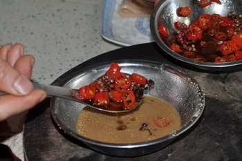 鲜椒乳香白肉步骤7