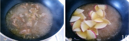 <a href=/shicai/rouqin/YangRou/index.html target=_blank><u>羊肉</u></a><a href=/shicai/shucai/LuoBo/index.html target=_blank><u>萝卜</u></a>烩饭步骤9-10