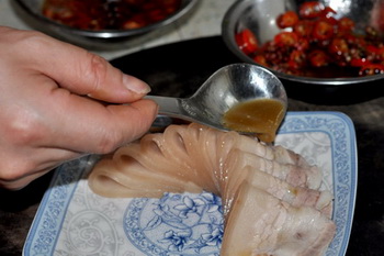 鲜椒乳香白肉步骤8