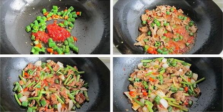 干锅<a href=/shicai/rouqin/YangRou/index.html target=_blank><u>羊肉</u></a>步骤4-5